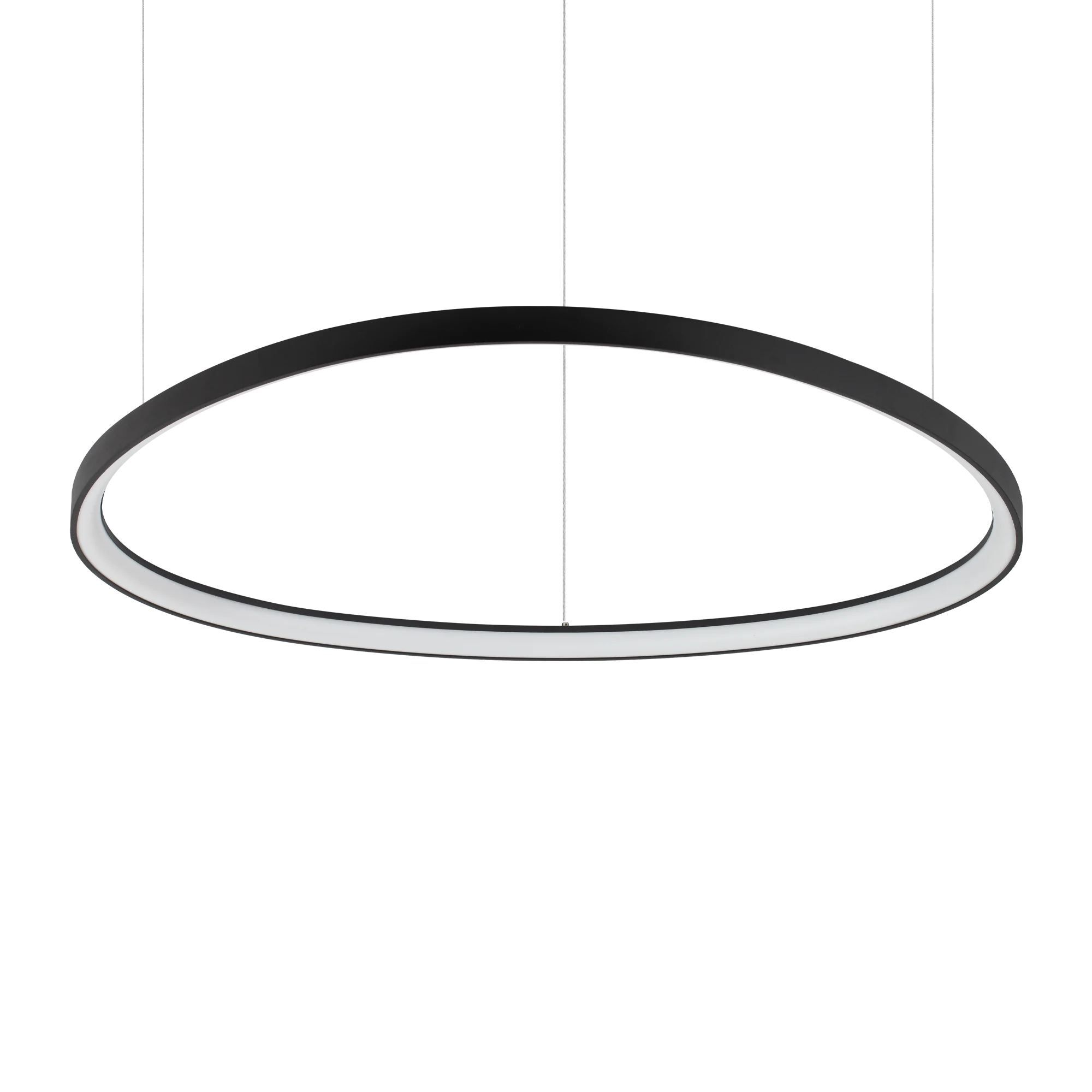 Lámpara colgante Ideal Lux Gemini negro LED 78W 105cm 2700K