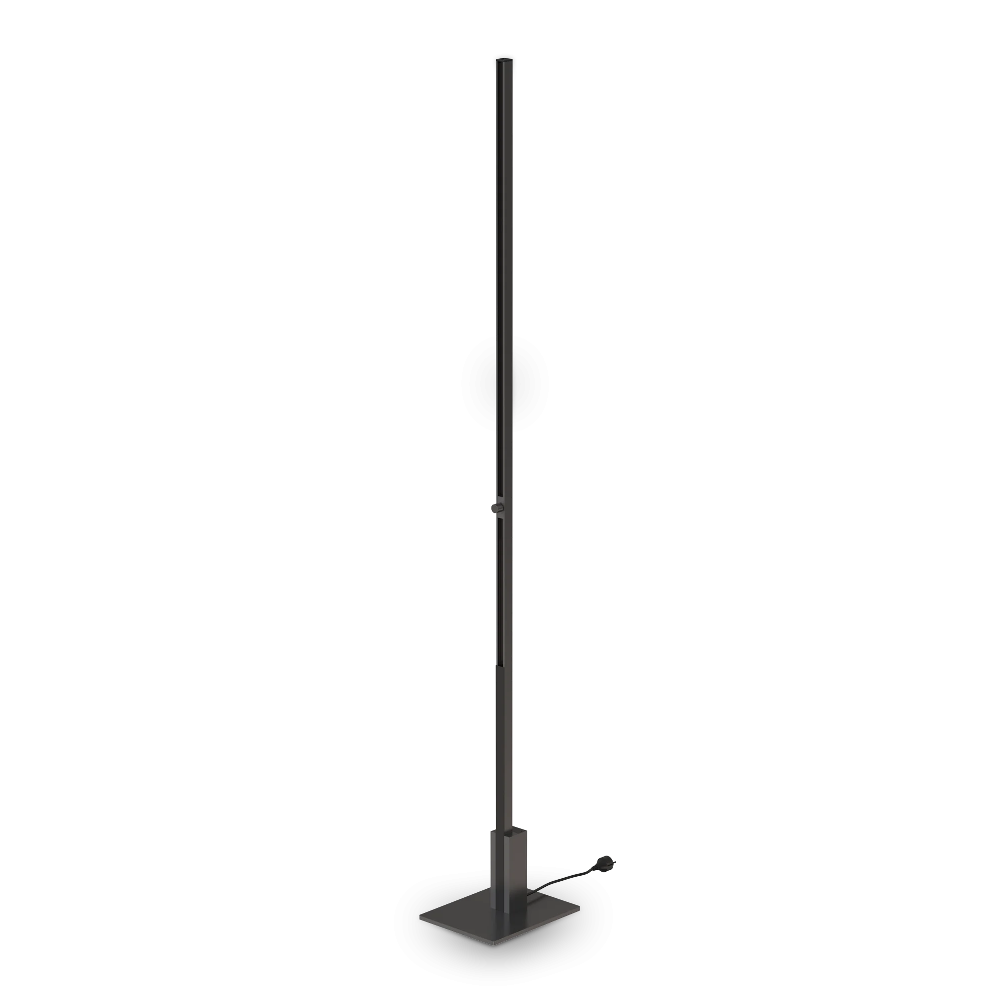 Lámpara de pie Ideal Lux Ego negro regulable 201cm