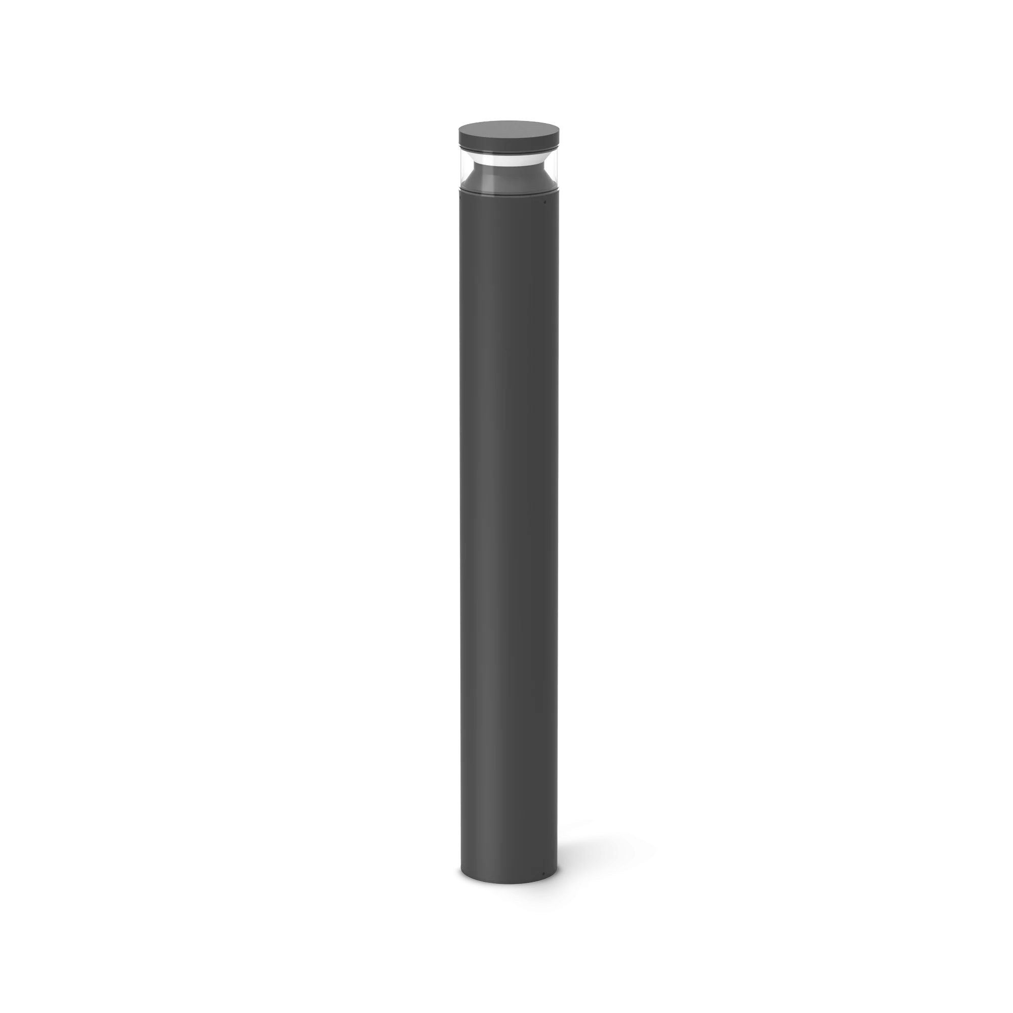 Baliza de exterior Ideal Lux Boeing negro cristal LED 14W IP65 100cm
