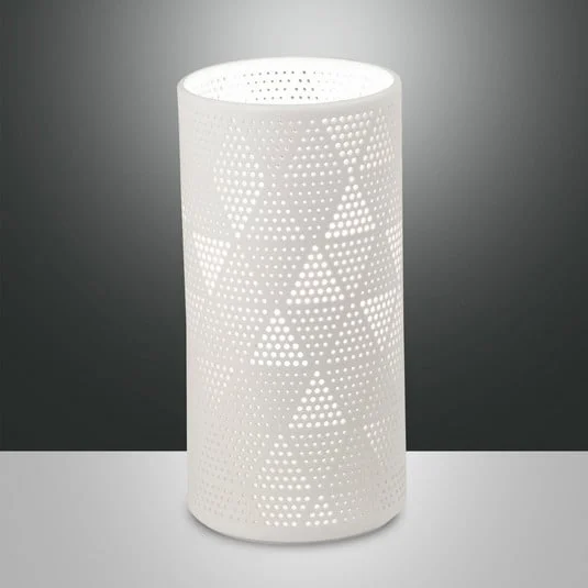 Lámpara de mesa Micol de cerámica, altura 20 cm