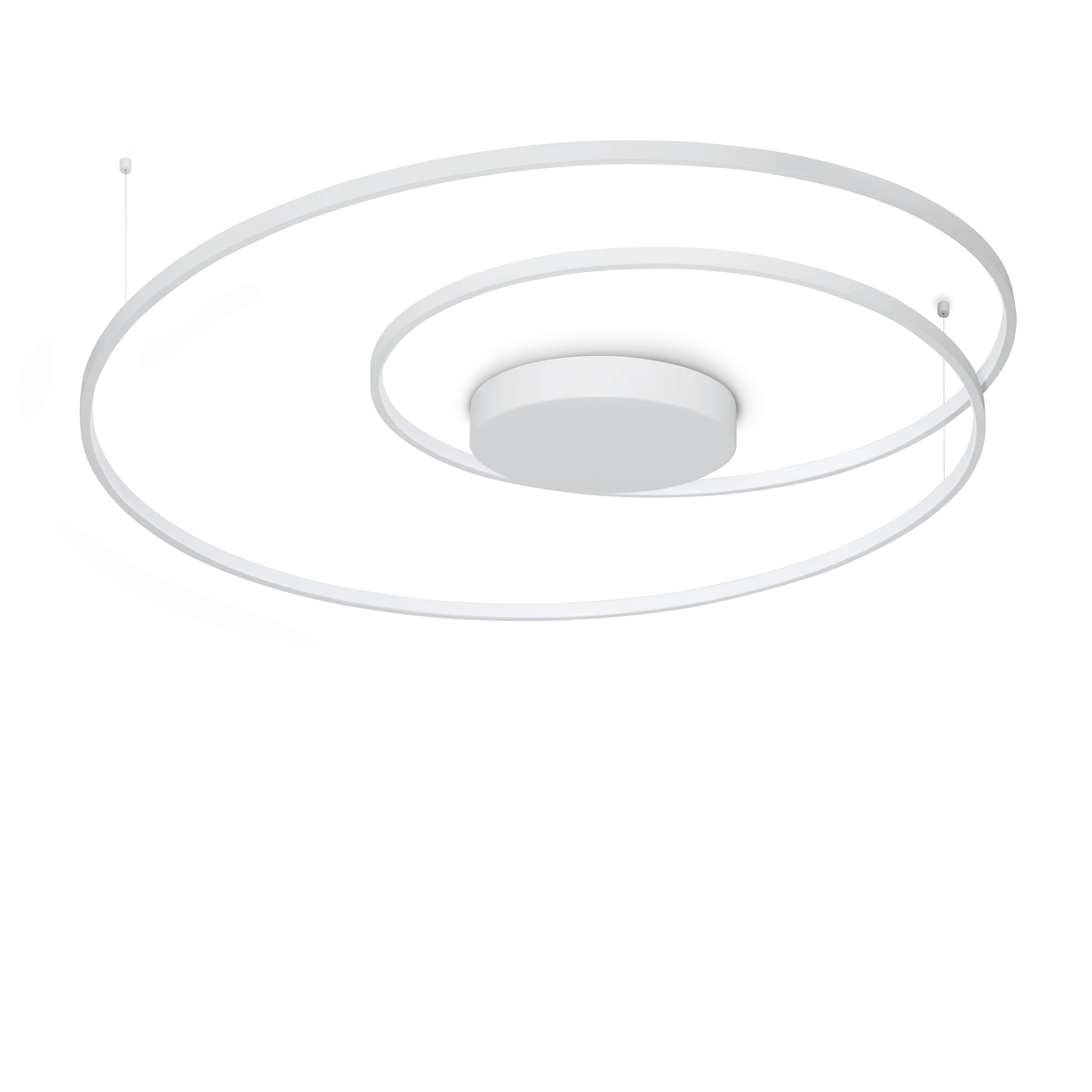 Plafón de techo Ideal Lux Oz blanco LED 75W 3000K Ø100cm