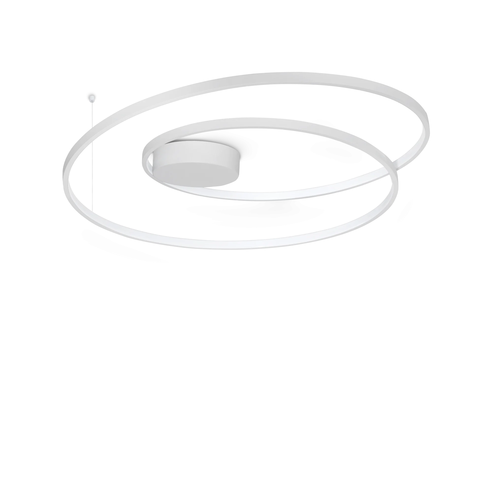 Plafón de techo Ideal Lux Oz blanco LED 52W 3000K Ø80cm
