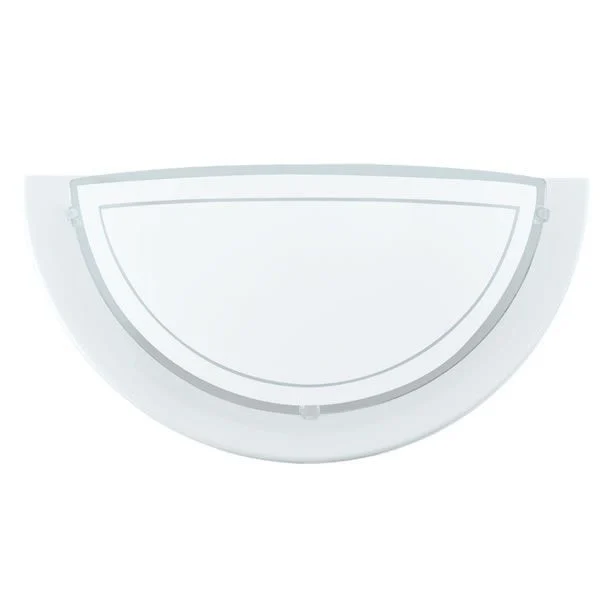 EGLO Planet 83154 Aplique 1L cristal económico Blanco