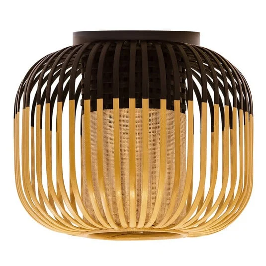 Plafón de techo Bamboo XS Black - Forestier