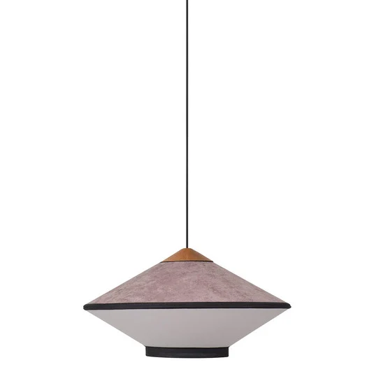 Lámpara colgante Cymbal S Powder Pink - Forestier