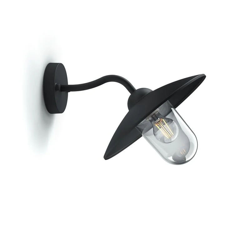 Aplique Philips Hammock 1 luz negro 01643-30PN