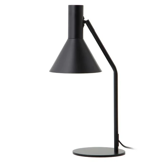 Lámpara de mesa Lyss negra - FRANDSEN