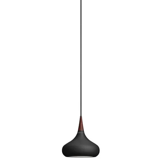 Lámpara colgante Orient Schwarz P1 con cable de 3 m - FRITZ HANSEN