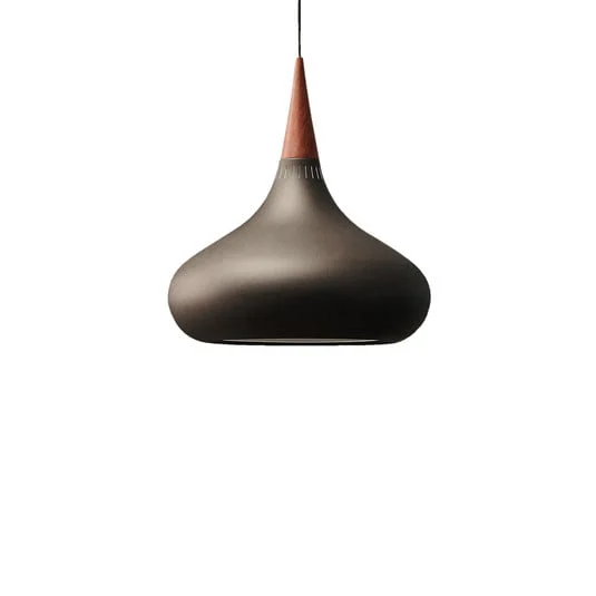 Lámpara colgante Orient Schwarz P2 con cable de 3 m - FRITZ HANSEN