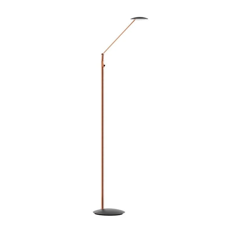Lámpara de pie de salón MDC Sione LED antracita cobre 3000K 7W 573520720