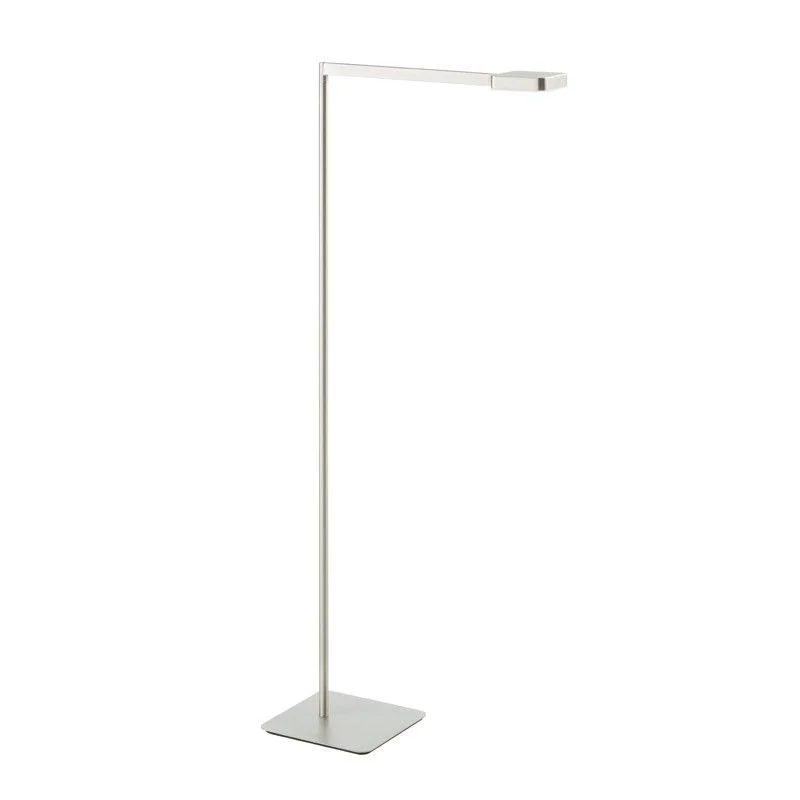 Lámpara de pie de salón MDC Finess LED níquel 3000K 6W 574019720