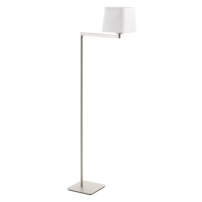 Lámpara de pie de salón MDC Finess satinado níquel 20W 575829721