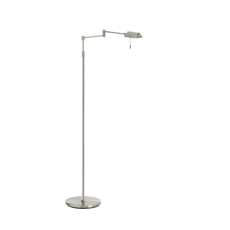 Lámpara de pie de salón MDC Lite LED níquel 3000K regulable 10W 575049720