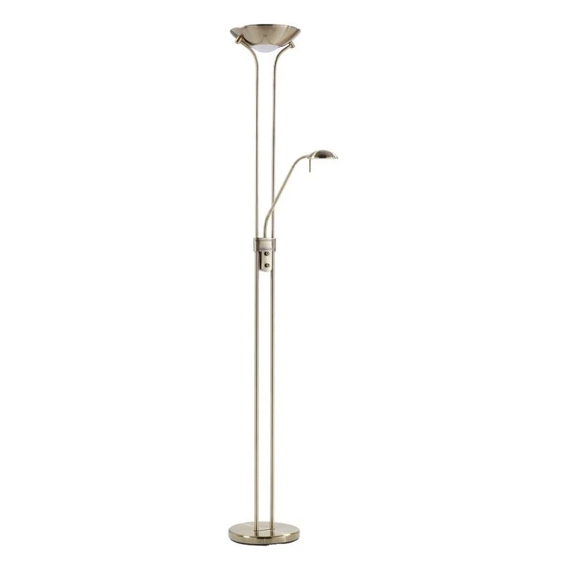 Lámpara de pie de salón MDC Dina LED dorado orientable 3000K regulable 18W 575244420