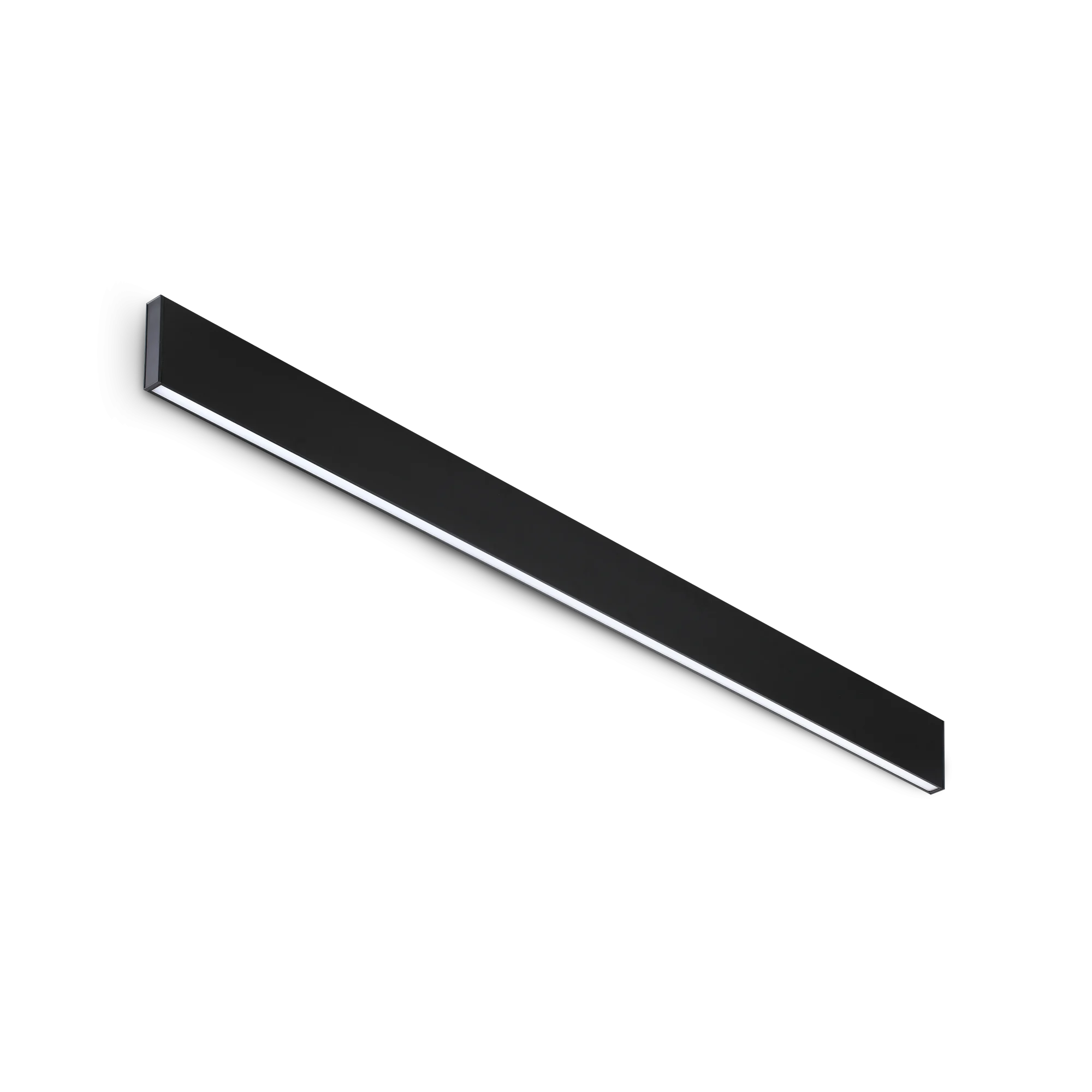Aplique de pared Ideal Lux Steel negro LED 29W 3000K regulable 120,3cm