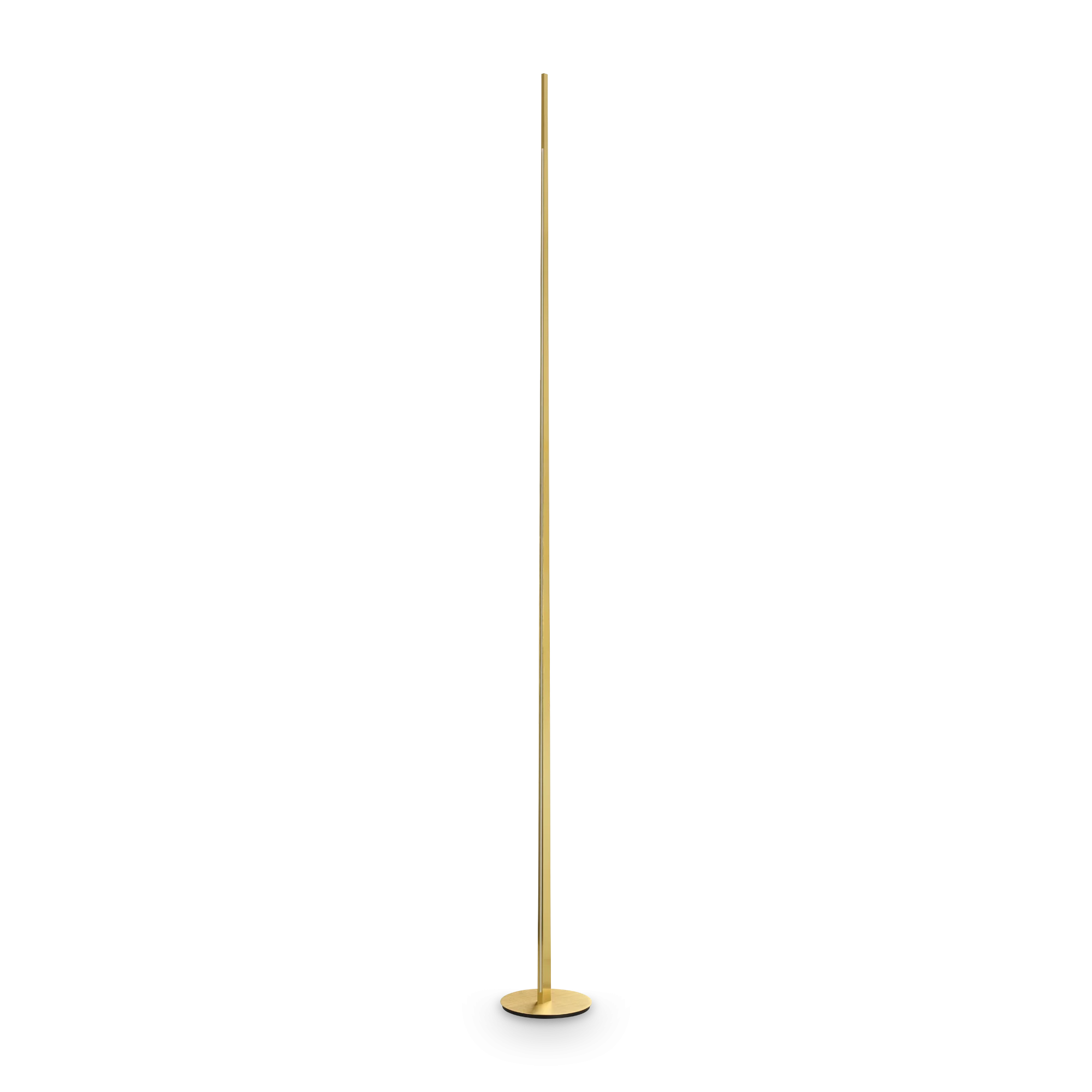 Lámpara de pie Ideal Lux Blade latón LED 15W regulable 251,2cm