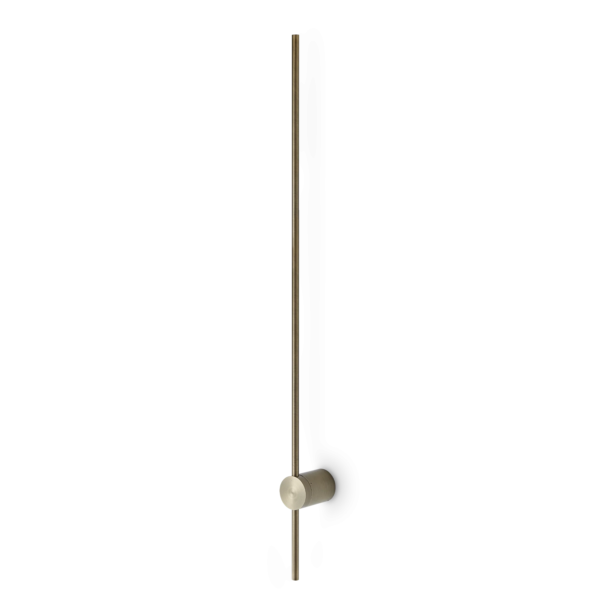Aplique de pared Ideal Lux Essence latón cristal LED 19W 3000K 115cm