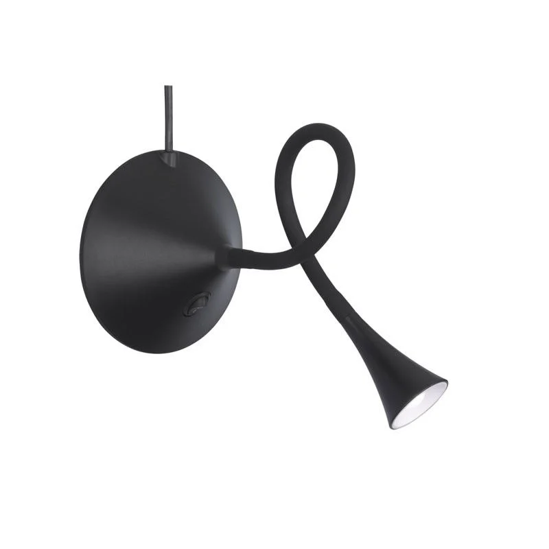 Flexo de sobremesa Trio Viper LED negro 3000K R