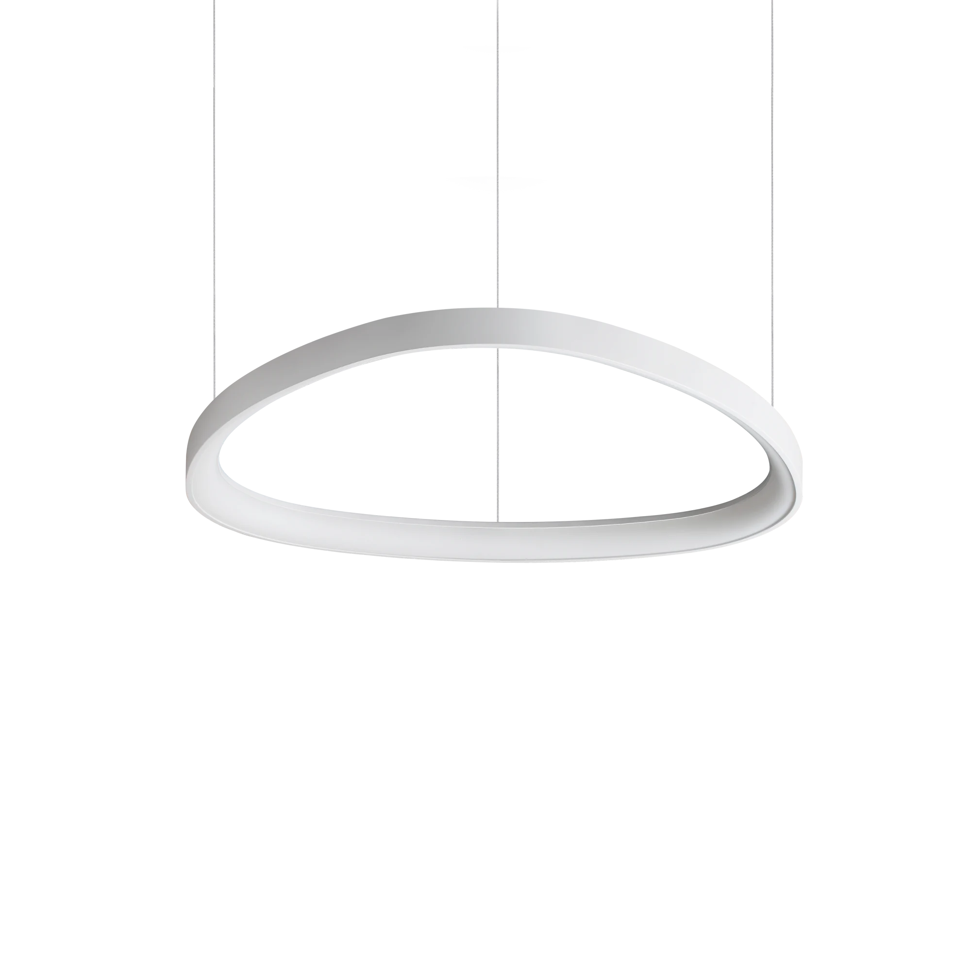 Lámpara colgante Ideal Lux Gemini blanco LED 47W 4000K 61cm