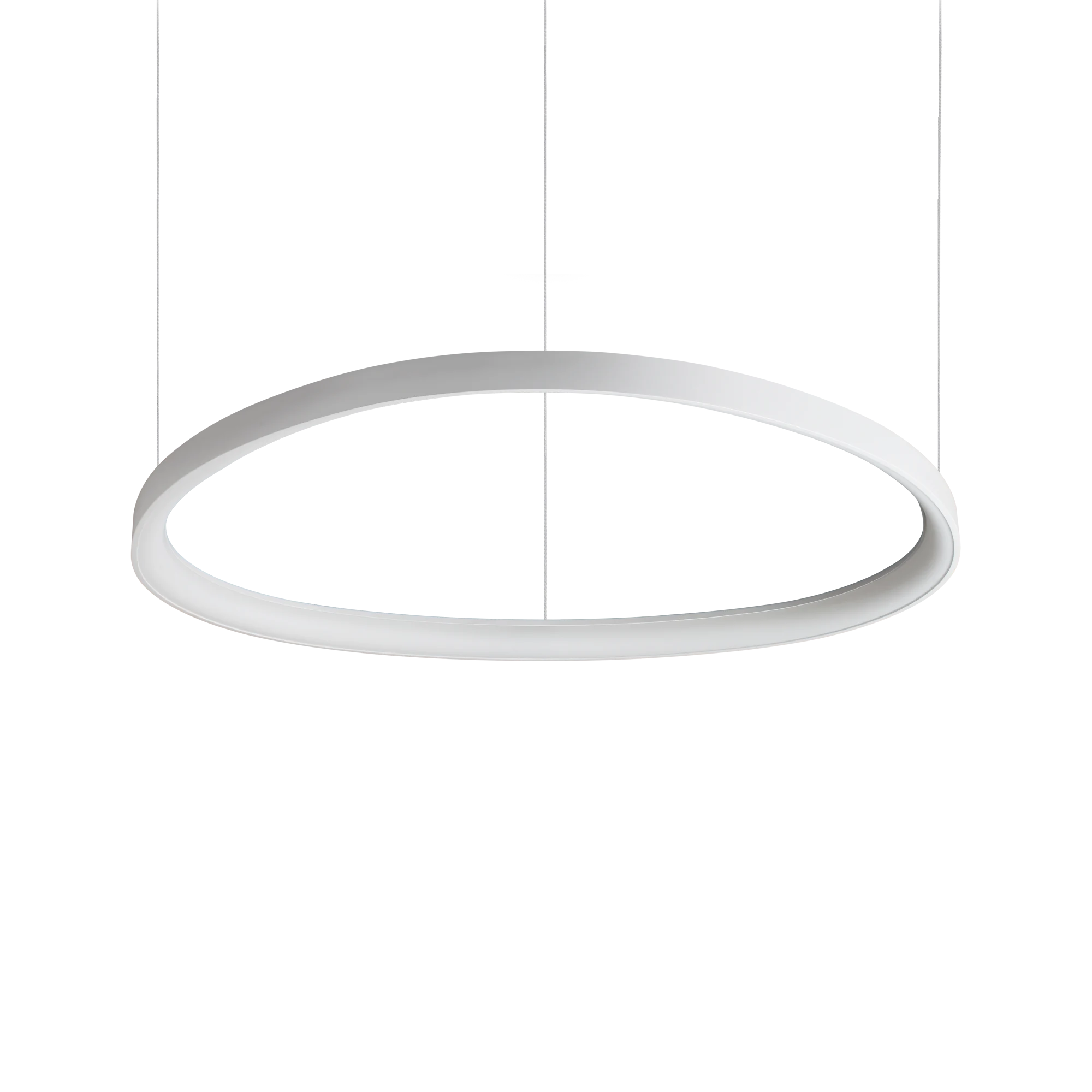Lámpara colgante Ideal Lux Gemini blanco LED 56W 4000K 81cm