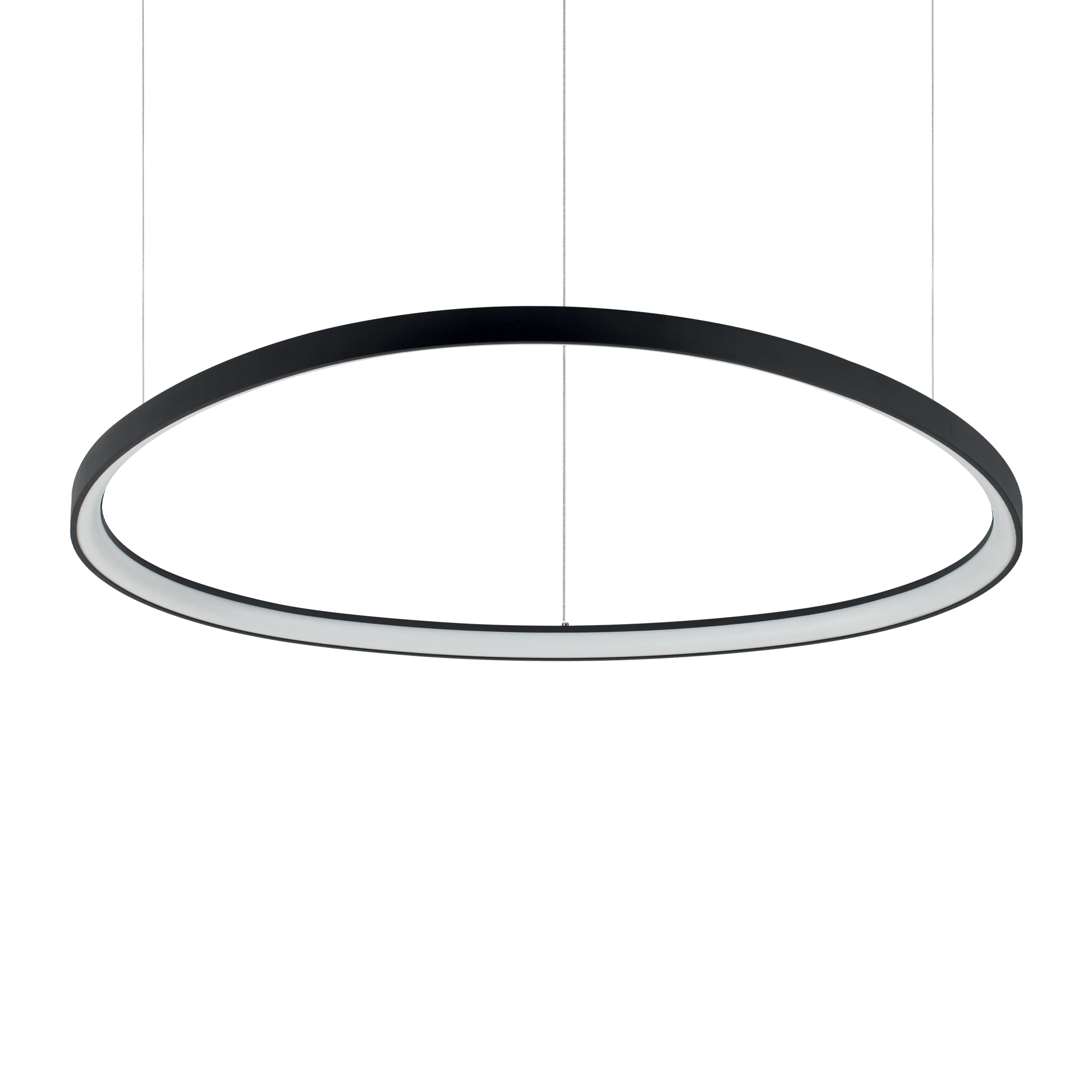 Lámpara colgante Ideal Lux Gemini negro LED 78W 105cm 4000K