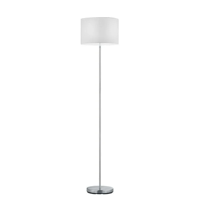 Lámpara de pie Trio Hotel níquel mate 160cm 4