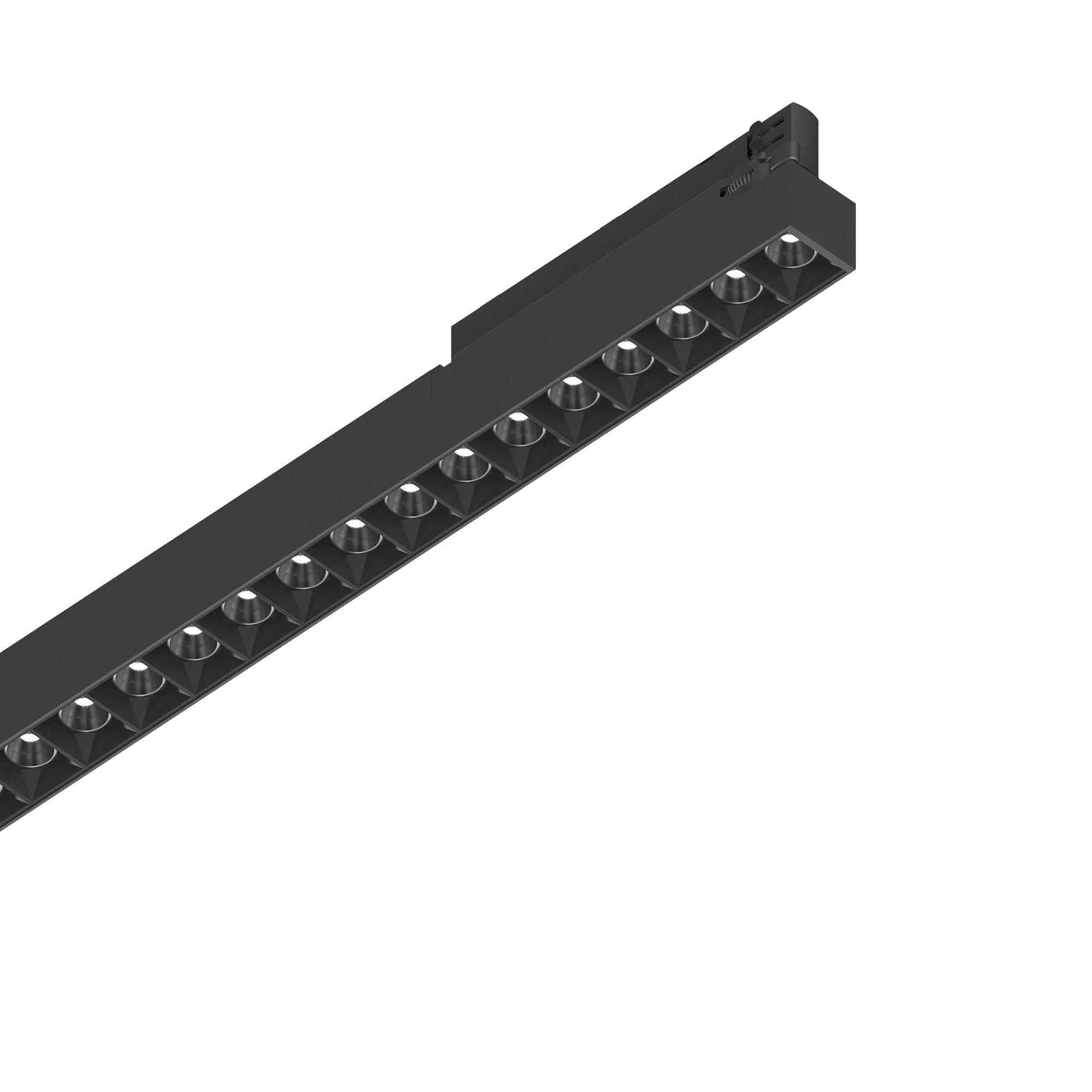 Foco de carril Ideal Lux Display negro LED 14W 3000K regulable 53,5cm