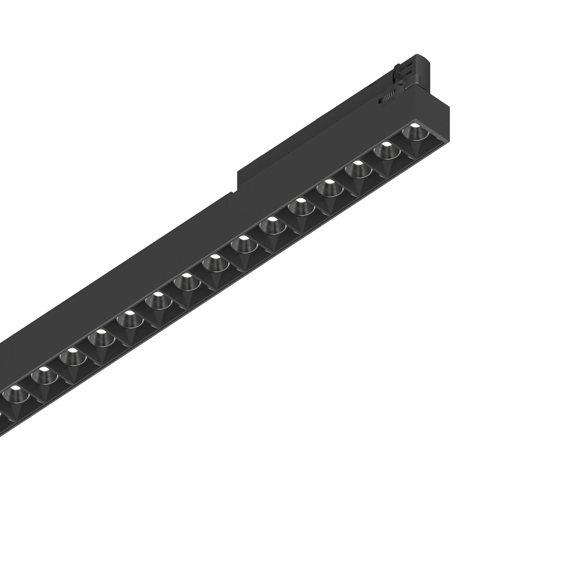 Foco de carril Ideal Lux Display negro LED 14W 4000K regulable 53,5cm