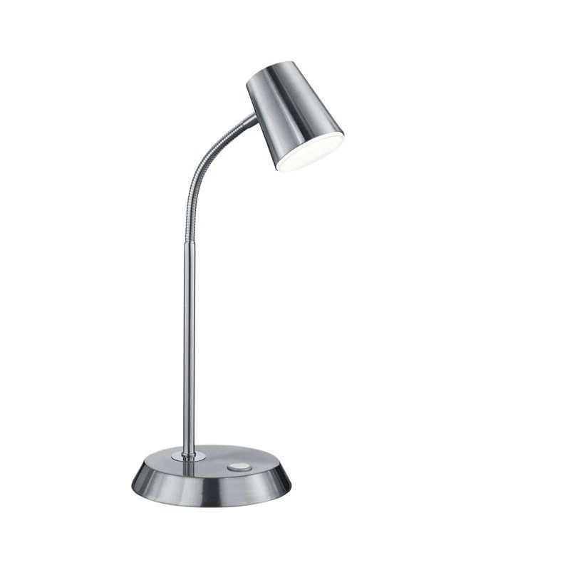 Flexo de sobremesa Trio Narcos LED níquel mate 3000K táctil 573190107