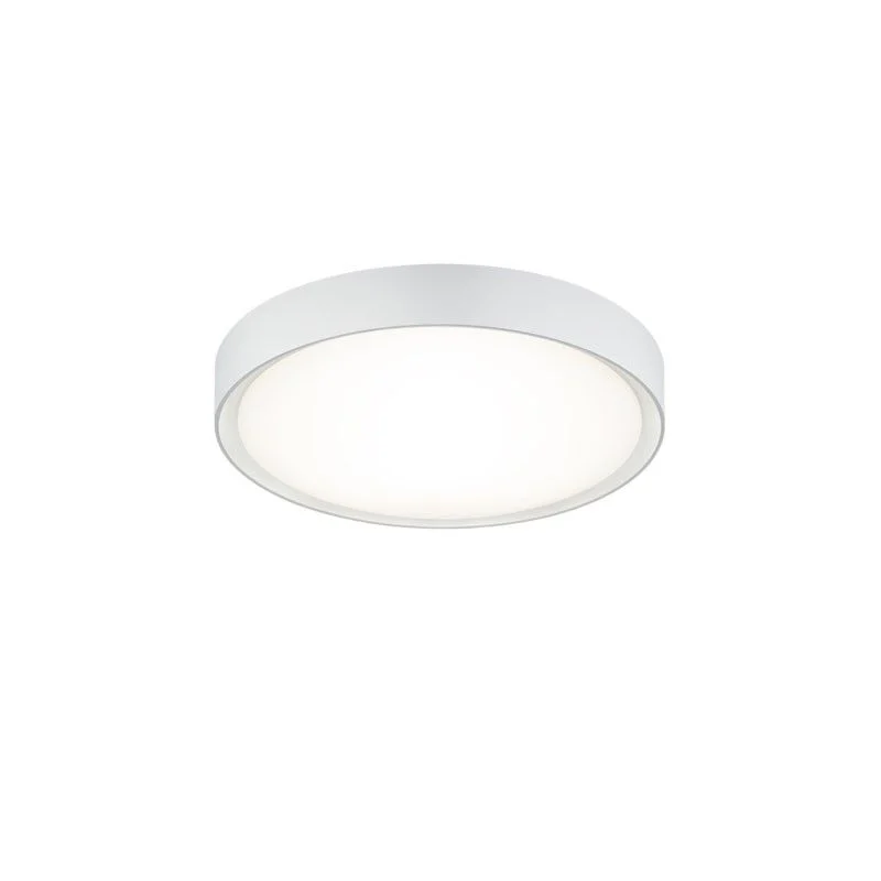 Plafón de baño Trio Clarimo LED blanco 3000K IP44 Ø33cm 659011801