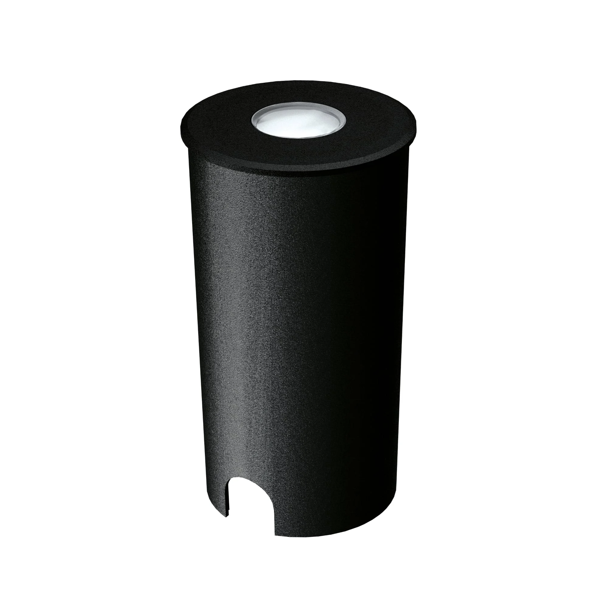 Downlight empotrable Sulion Cobsoil LED negro apto exterior IP67 15W