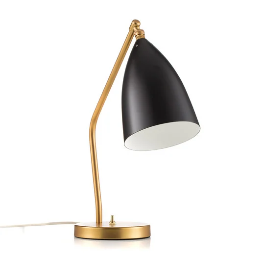 Lámpara de mesa Gräshoppa Jet-Black - Gubi
