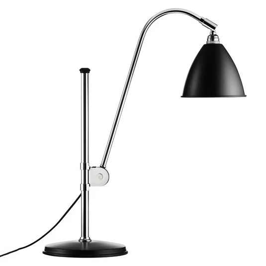Bestlite BL1 Lámpara de Sobremesa Ø16 Cromo/Negro - GUBI