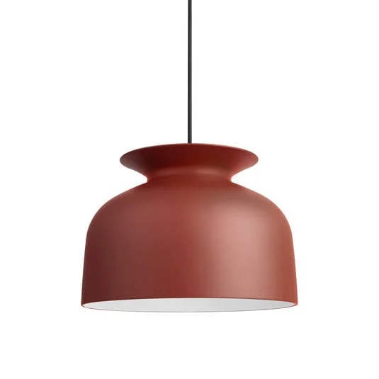 Ronde Lámpara Colgante Ø40 Rojo Oxidado - GUBI