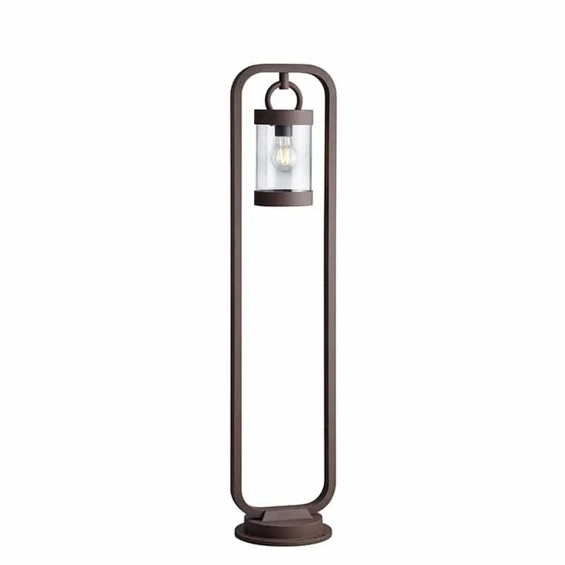 Baliza de exterior Trio Sambesi óxido sensor crepuscular IP44 100cm 4