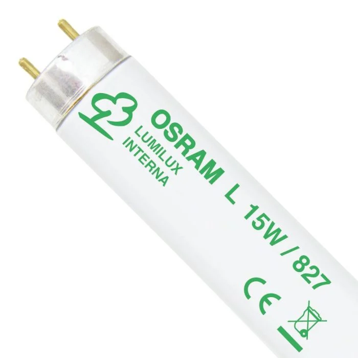 Osram T8 Lumilux 15W - 827 Luz Muy Cálida | 44cm