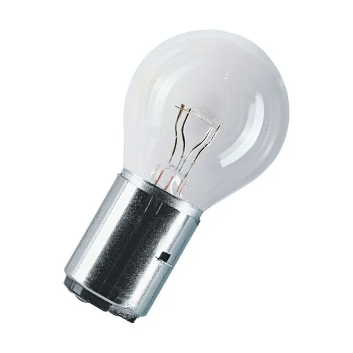Osram Low-voltage over-pressure dual-coil Railway BA20d Clara 10W 137lm - 928 Luz Muy Cálida | Mejor Reproducción De Color