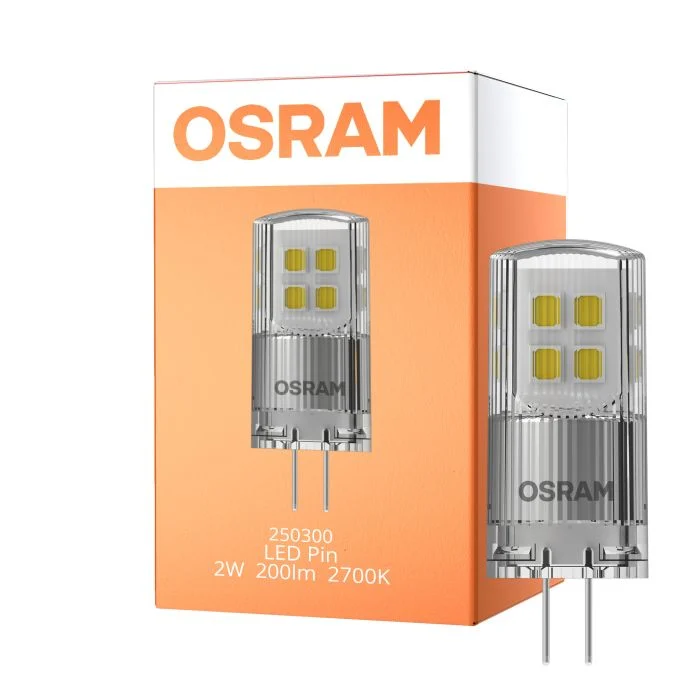 Osram LED Capsule G4 Clara 2W 200lm - 827 Luz Muy Cálida | Regulable - Reemplazo 20W