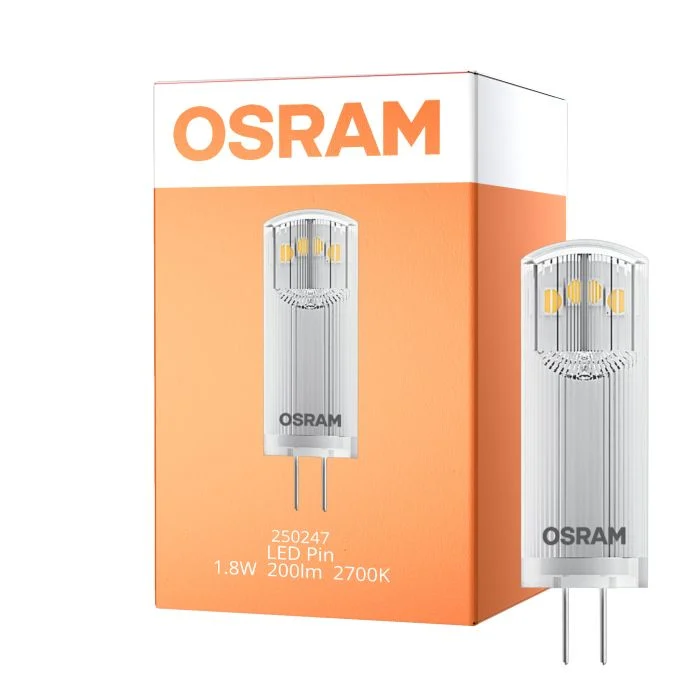 Osram LED Capsule G4 Clara 1.8W 200lm - 827 Luz Muy Cálida | Reemplazo 20W
