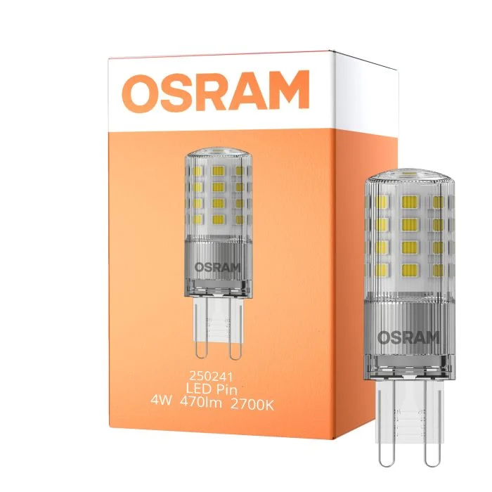 Osram LED Capsule G9 Clara 4W 470lm - 827 Luz Muy Cálida | Regulable - Reemplazo 40W