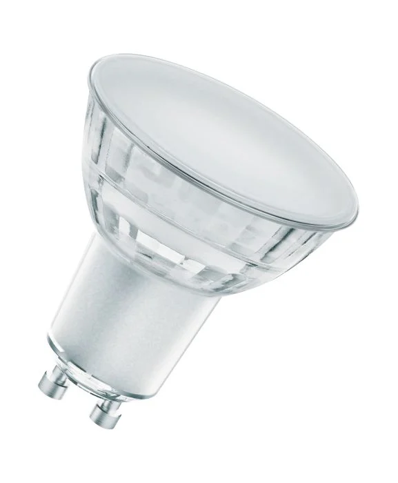 Osram Superior Reflector LED GU10 Foco Mate 6.7W 575lm - 927 Luz Muy Cálida | Regulable - Mejor Reproducción De Color