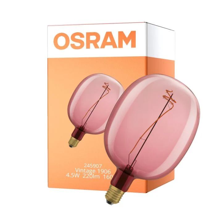 Osram Vintage 1906 LED E27 Special Filament Colored 4.5W 220lm - 816 Extra Warm White | Dimmable