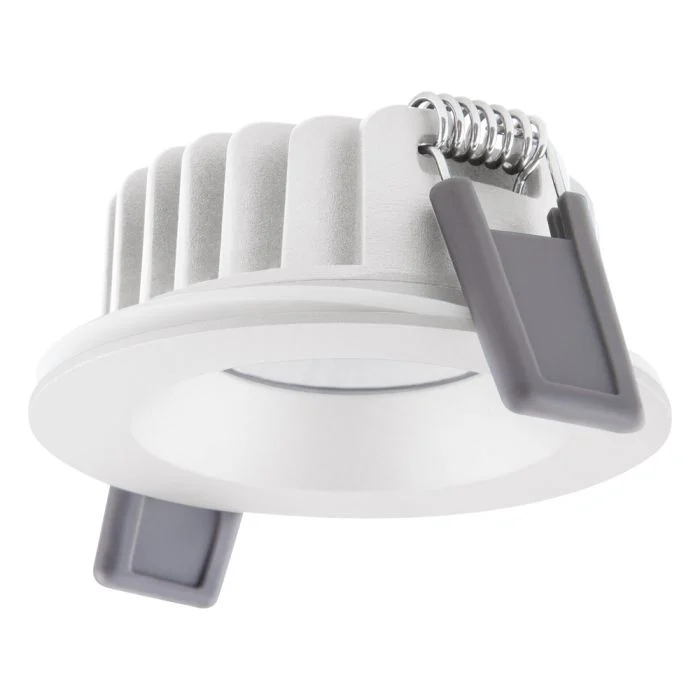 Multipack 4x Ledvance Foco LED Air Fix Aluminium Blanco 6W 510lm 36D - 930 Luz Cálida | Recorte 68mm - IP65 - Mejor reproducción de color - Regulable