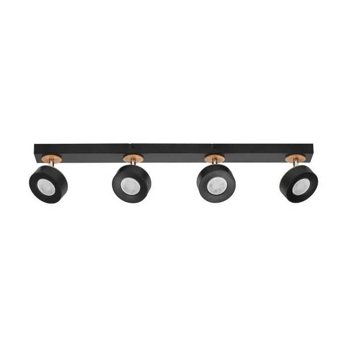 Ledvance LED Decor Foco Pluto Acero Negro 19.2W 1250lm - 830 Luz Cálida