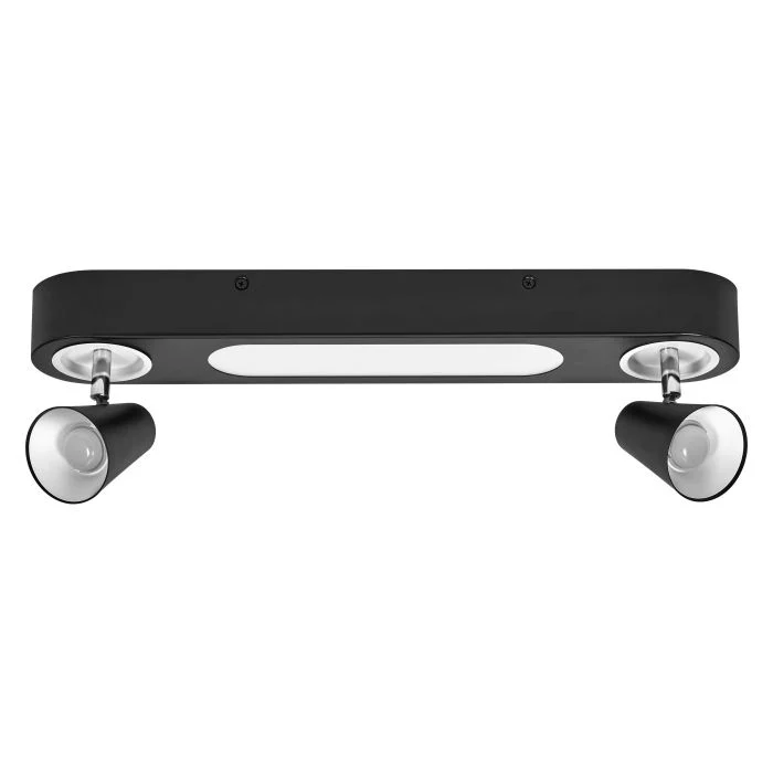 Ledvance LED Decor Foco Neptune Acero Negro 20W 635lm - 830 Luz Cálida