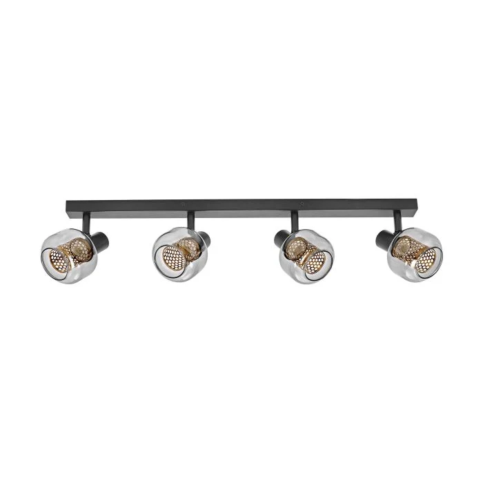 Ledvance LED Decor Foco Firefly Acero Negro 11.2W 1000lm - 827 Luz Muy Cálida | Regulable