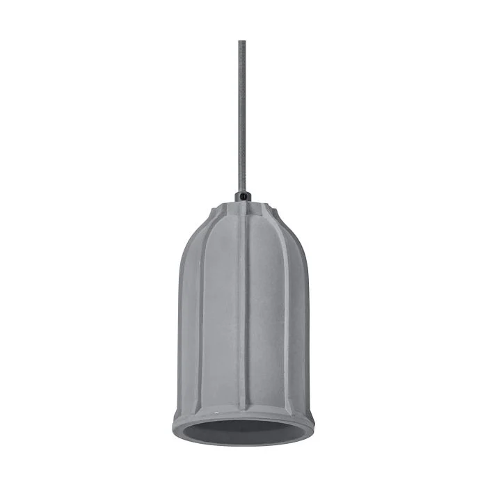 Ledvance Decor Hormigón/Acero Sim Gris | Apta para E27