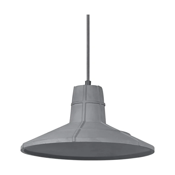 Ledvance Decor Hormigón/Acero Sala Gris | Apta para E27