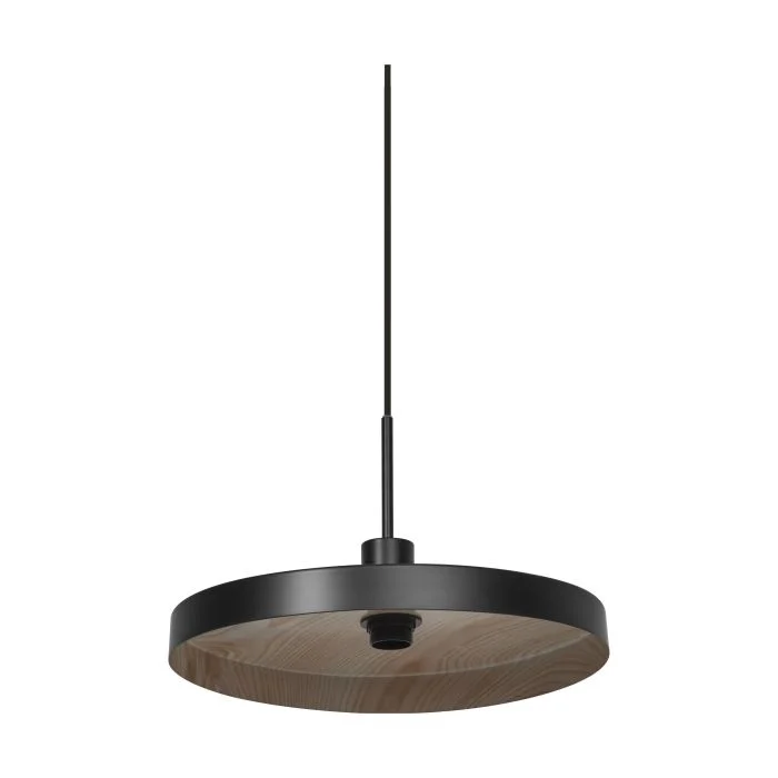 Ledvance Decor Plato Colgante De Luz Acero Negro | Apta para E27