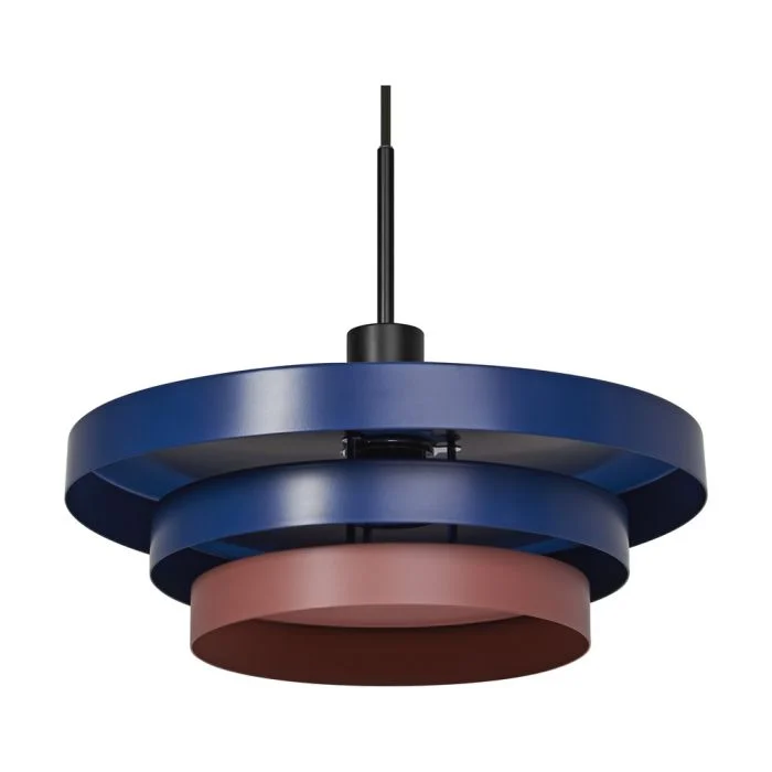 Ledvance LED Colgante De Luz Decor Layers Colgante De Luz Acero Azul | Apta para 1x E27